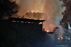 Das Wohnhaus in Boßel brannte komplett nieder.